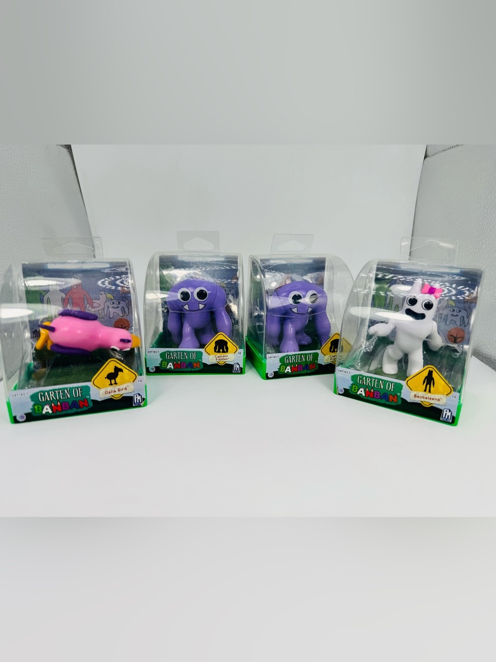 Garten Of Banban Series 1 Figures Lot Of 4 Oplia Bird CPT Fiddles Banbaleena NEW